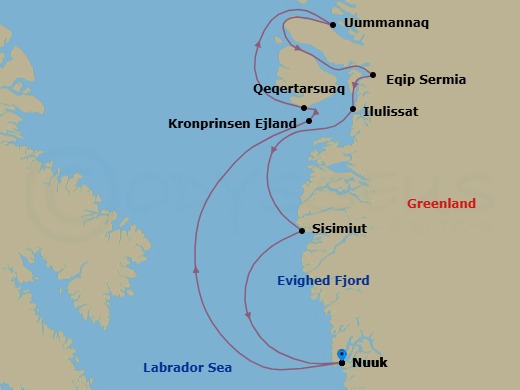 Cruise Map