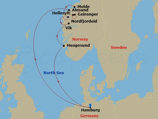 Cruise Map