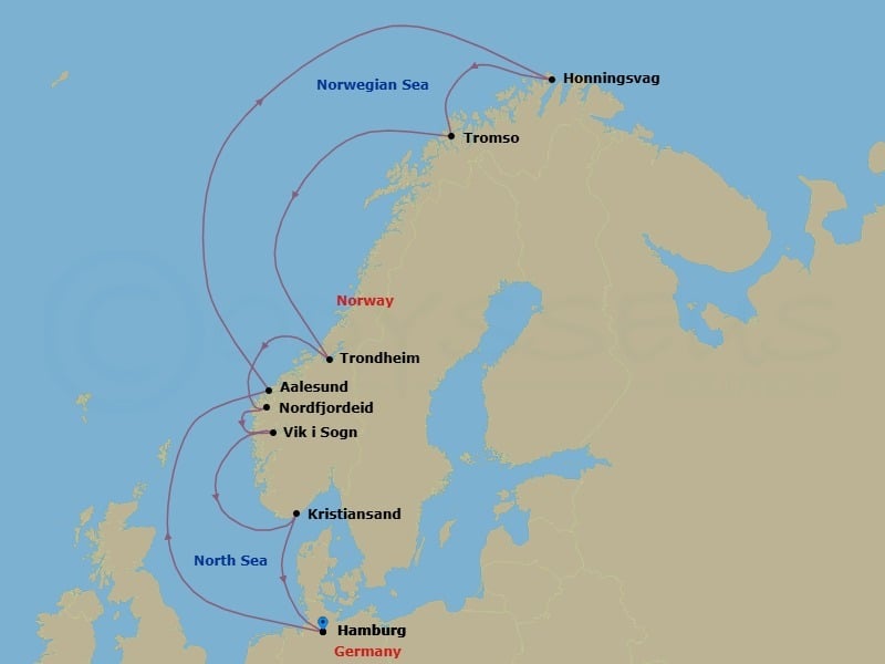 Cruise Map