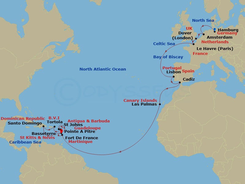 Cruise Map