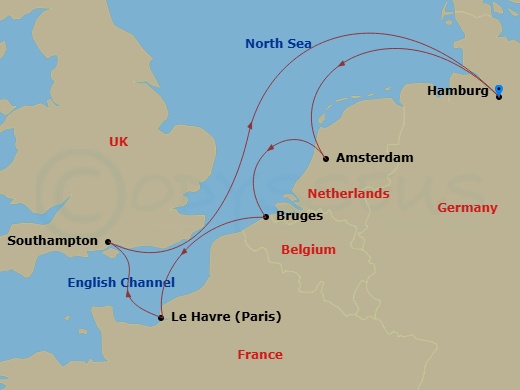 Cruise Map