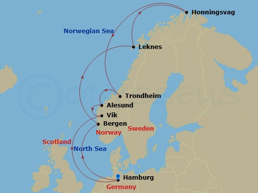 Cruise Map