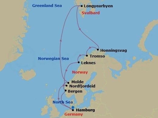 Cruise Map