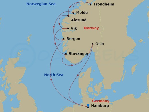 Cruise Map