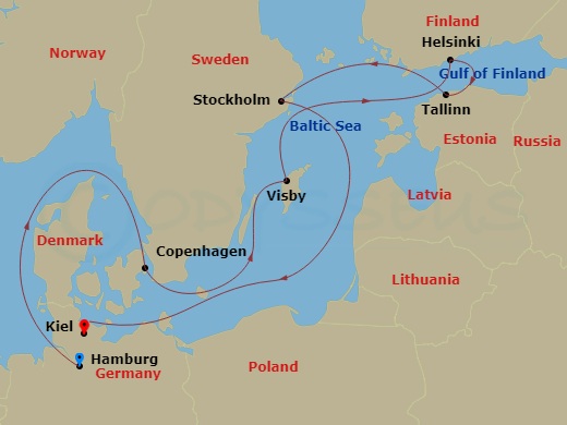 Cruise Map