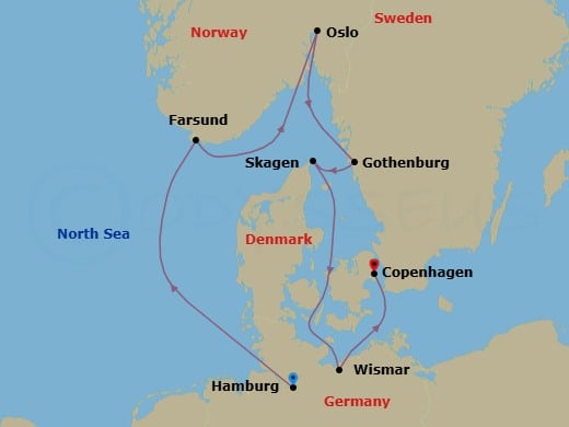 Cruise Map