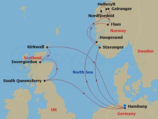 Cruise Map