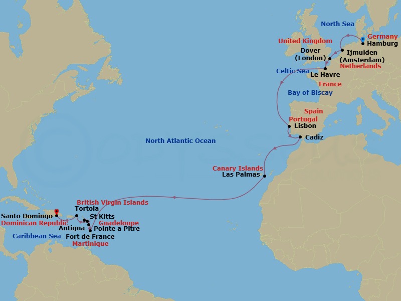 Cruise Map
