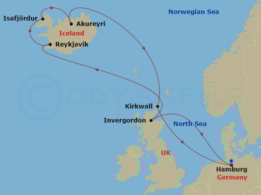 Cruise Map