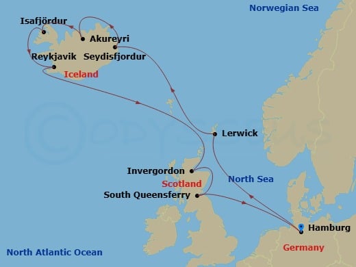 Cruise Map