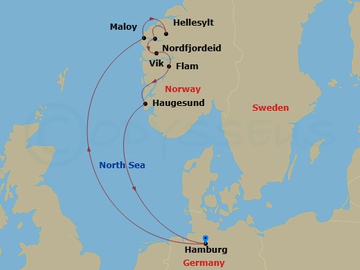 Cruise Map