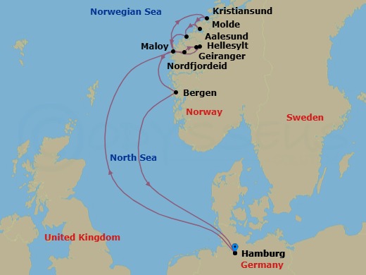 Cruise Map
