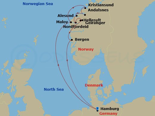 Cruise Map