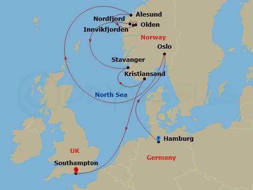 Cruise Map