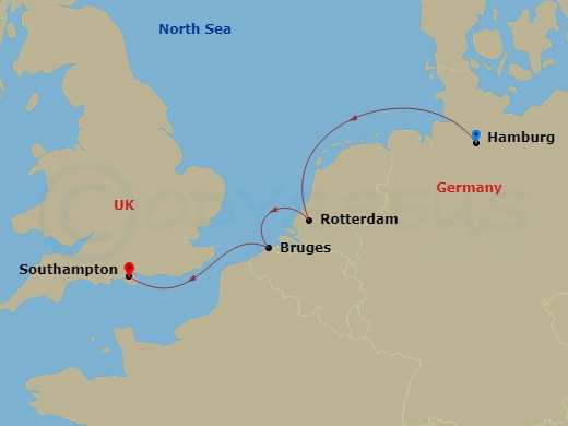Cruise Map