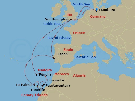 Cruise Map