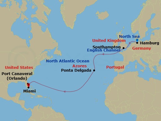 Cruise Map