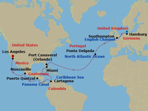 Cruise Map