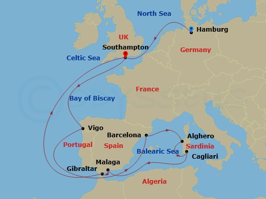 Cruise Map