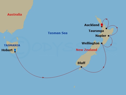 Cruise Map