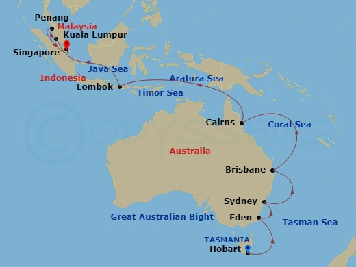 Cruise Map