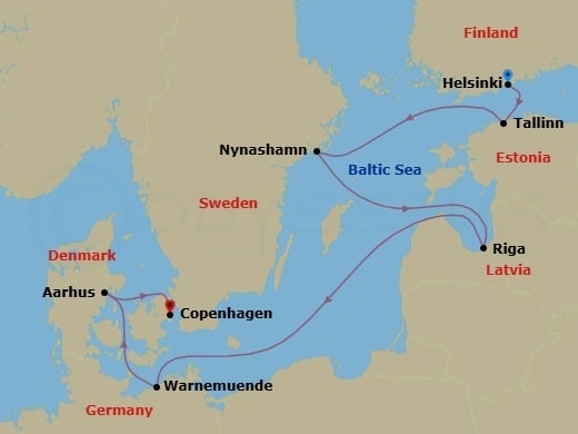 Cruise Map