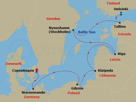 Cruise Map