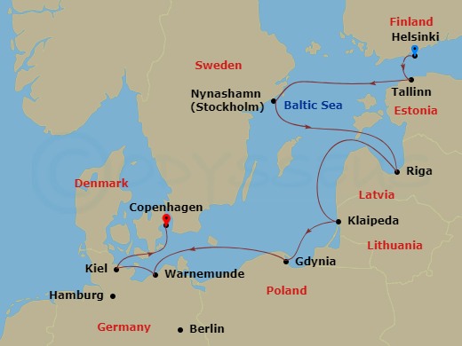 Cruise Map