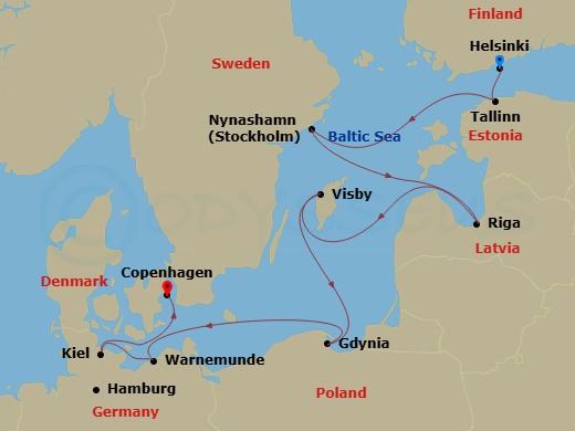 Cruise Map