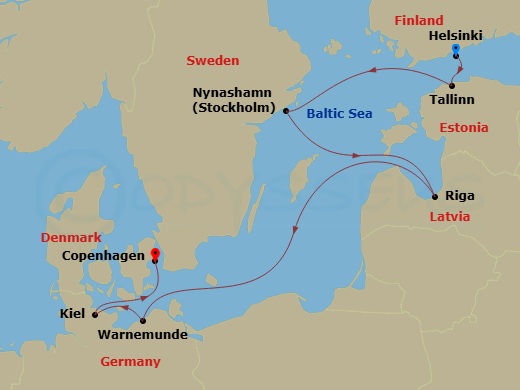 Cruise Map