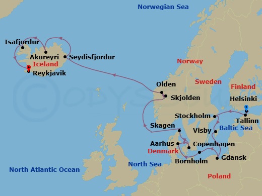 Cruise Map