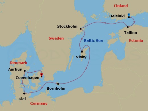 Cruise Map