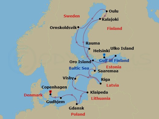 Cruise Map