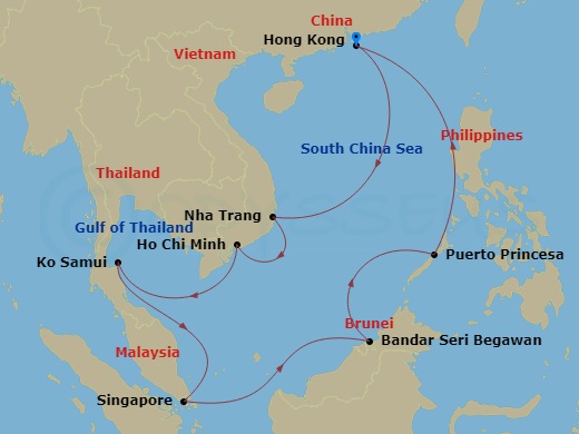 Cruise Map