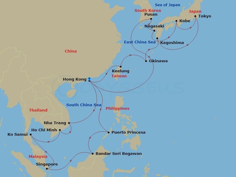Cruise Map