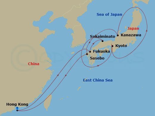 Cruise Map