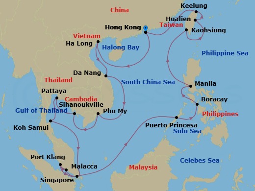 Cruise Map