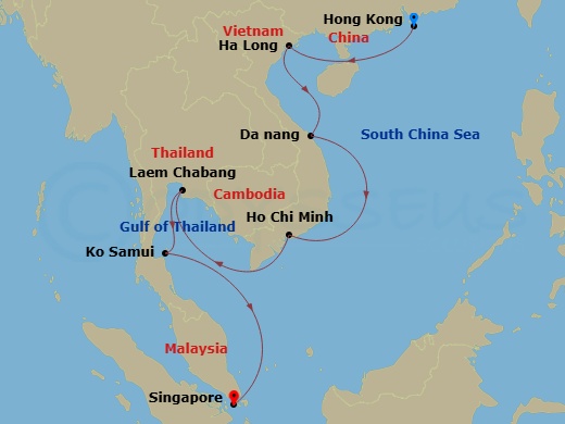 Cruise Map