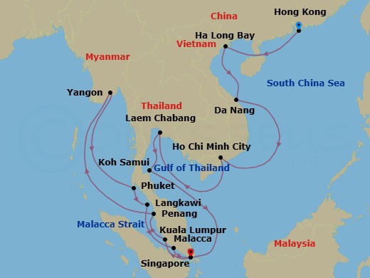 Cruise Map