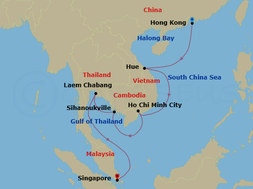 Cruise Map