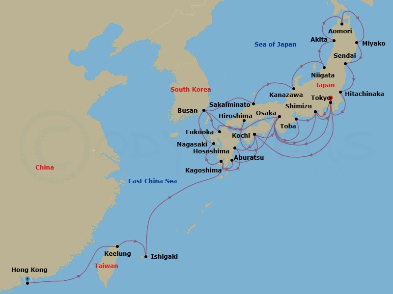 Cruise Map