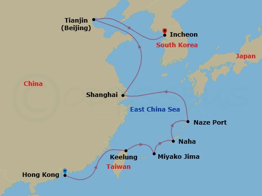 Cruise Map