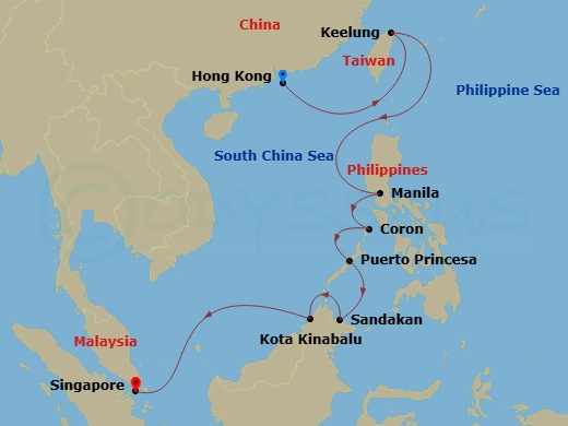 Cruise Map