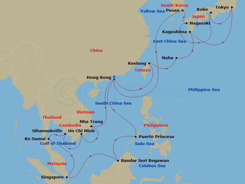 Cruise Map