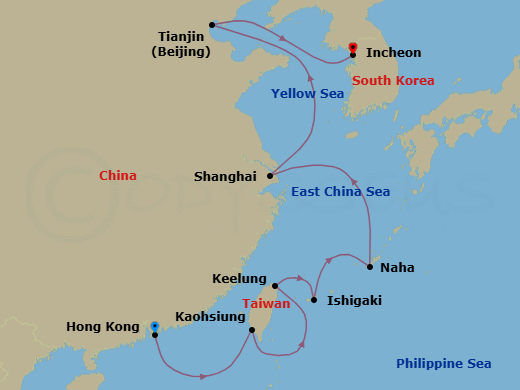 Cruise Map