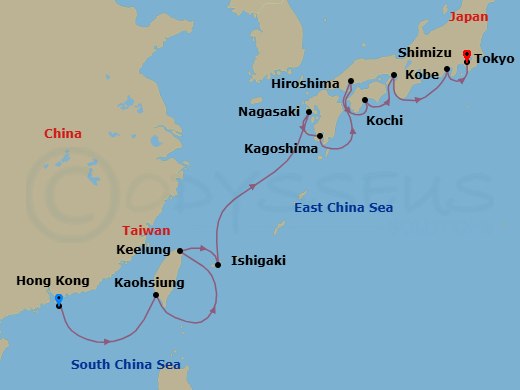 Cruise Map