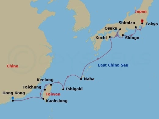 Cruise Map