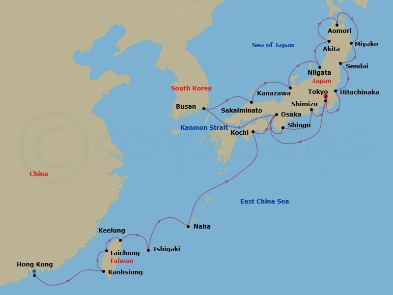 Cruise Map