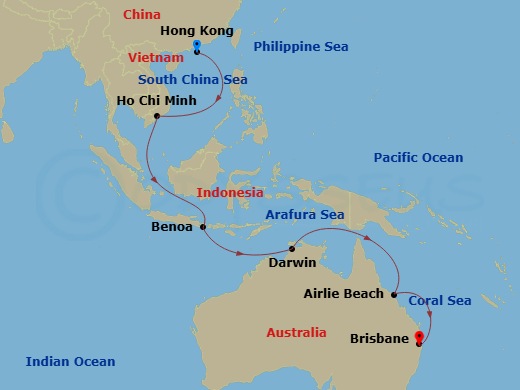 Cruise Map