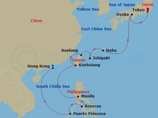 Cruise Map